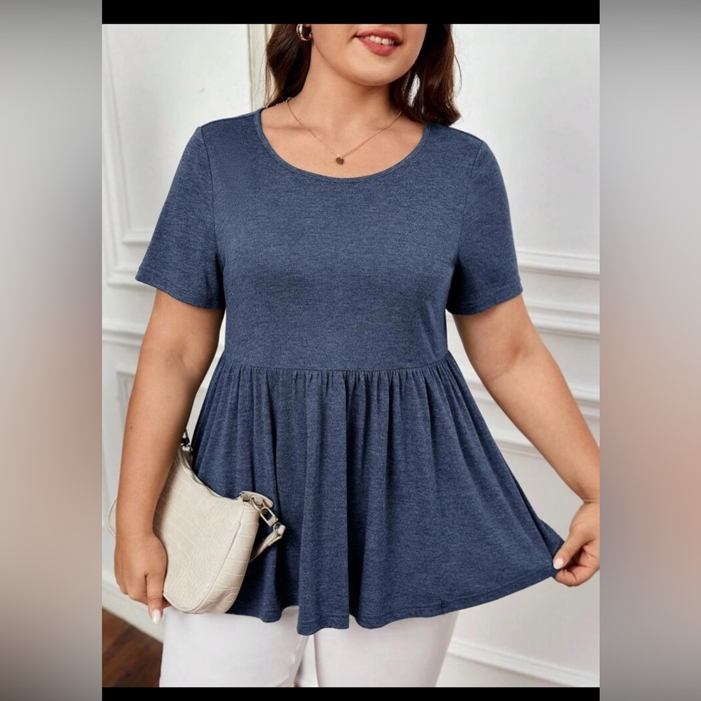 Emery Rose peplum top